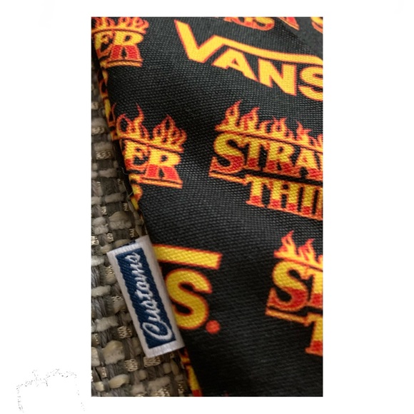 NEW Vans x Stranger Things Special Edition Drawstring Dust Bag - Picture 7 of 8